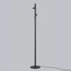 Helestra Coni lámpara pie LED 2 focos 160cm negro