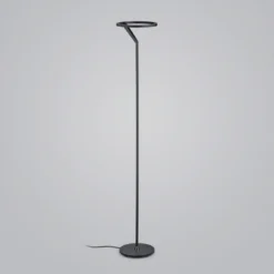 Helestra Elara lámpara de pie LED down dim negro