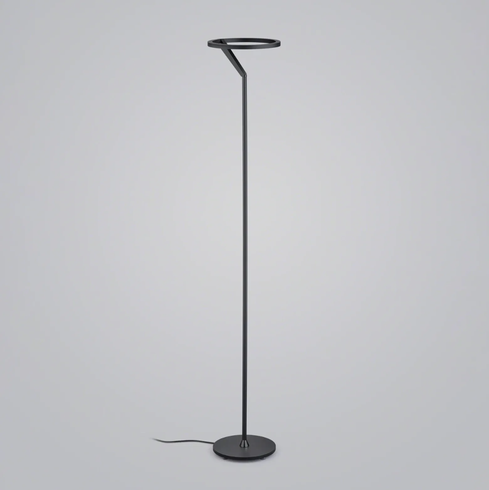 Helestra Elara lámpara de pie LED down dim negro