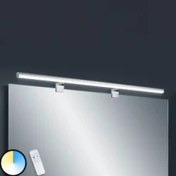 Helestra Gaia de espejo LED control remoto 99cm