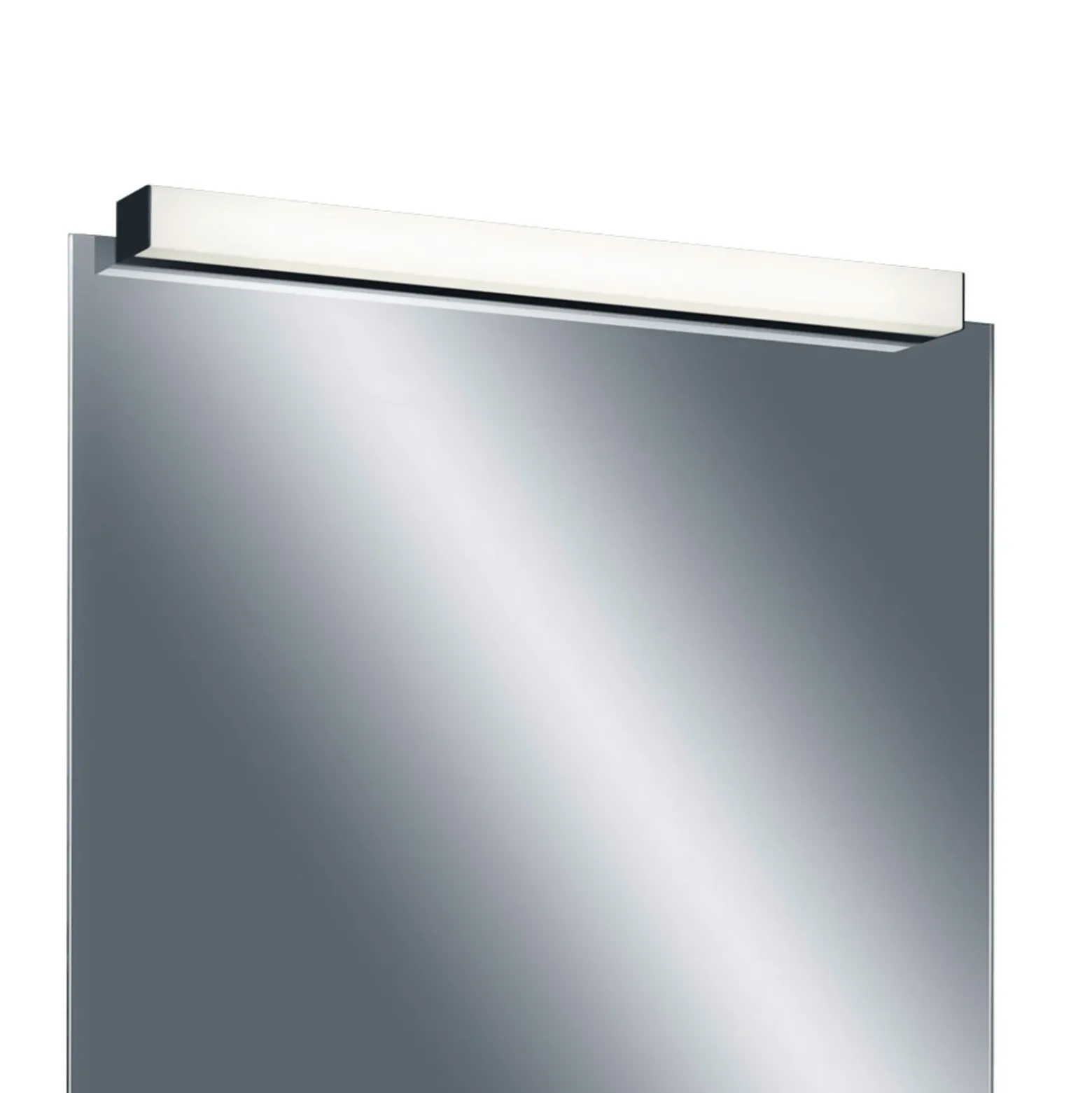 Helestra Lado lámpara de espejo LED negro 90 cm