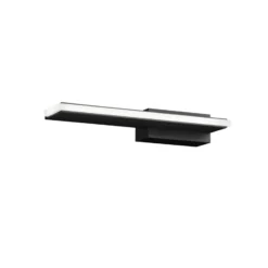 Helestra Nex LED aplique LED negro mate