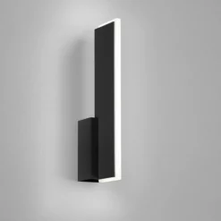 Helestra Nex LED aplique LED negro mate