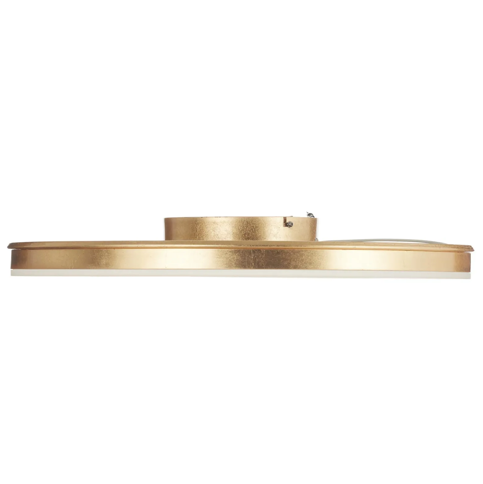 Helestra Sona plafón LED atenuable Ø60cm dorado