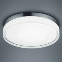 Helestra Tana Plafón LED, cromo, Ø 33 cm