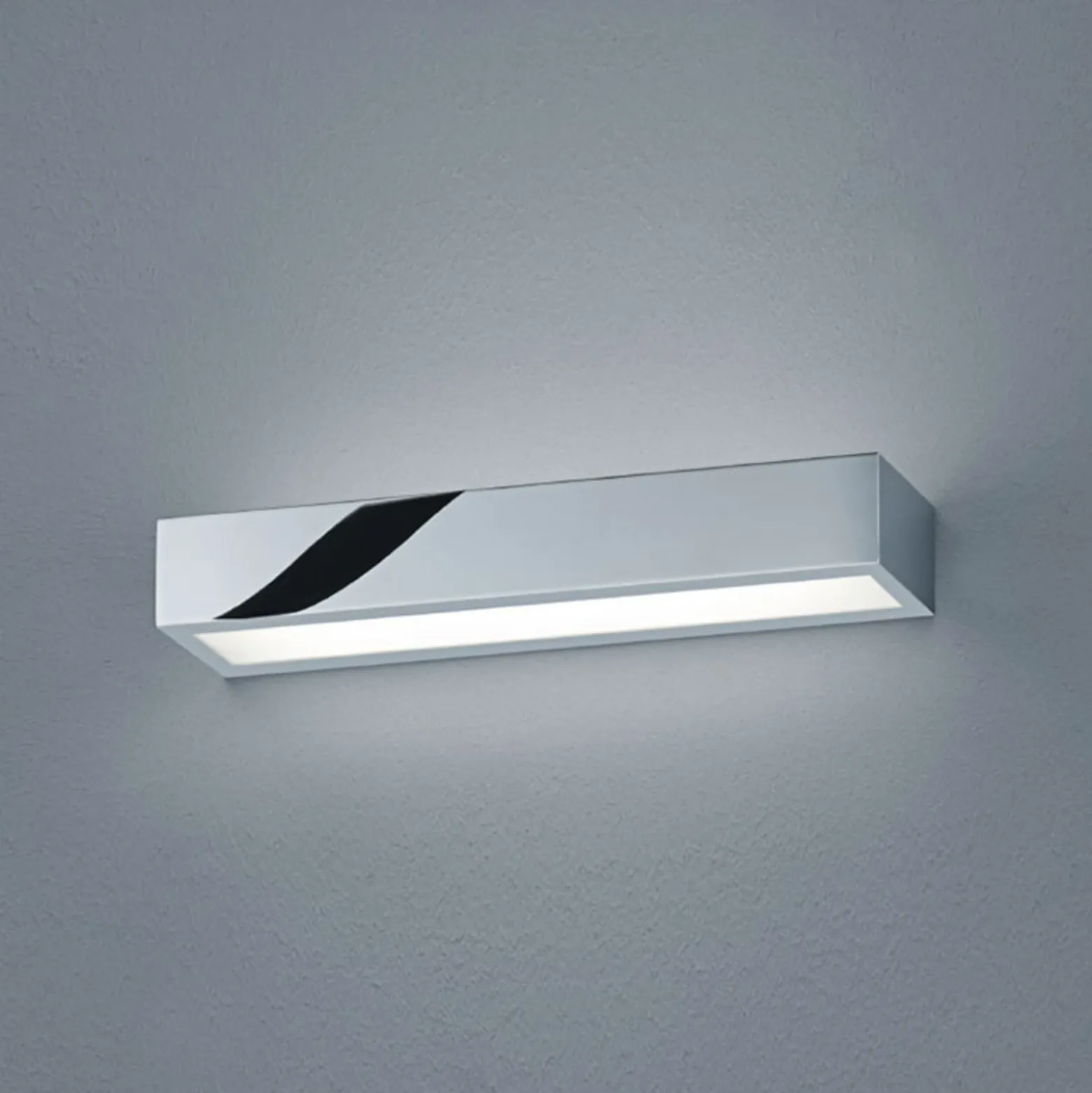 Helestra Theia lámpara de espejo LED cromado 30 cm