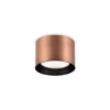 Ideal Lux downlight Spike Redondo, color cobre, aluminio, Ø 10 cm