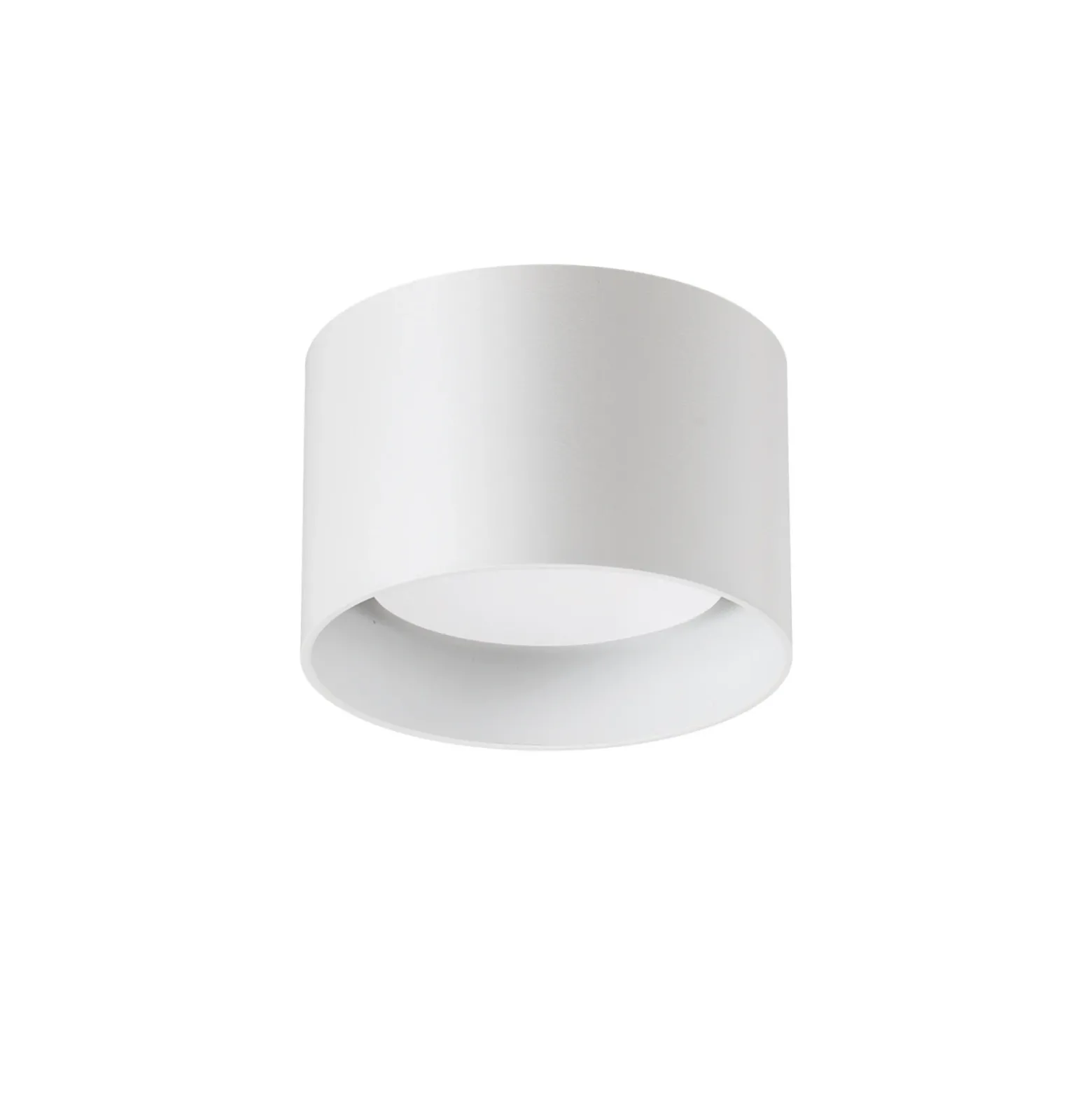Ideal Lux downlight Spike Redondo, blanco, aluminio, Ø 10 cm