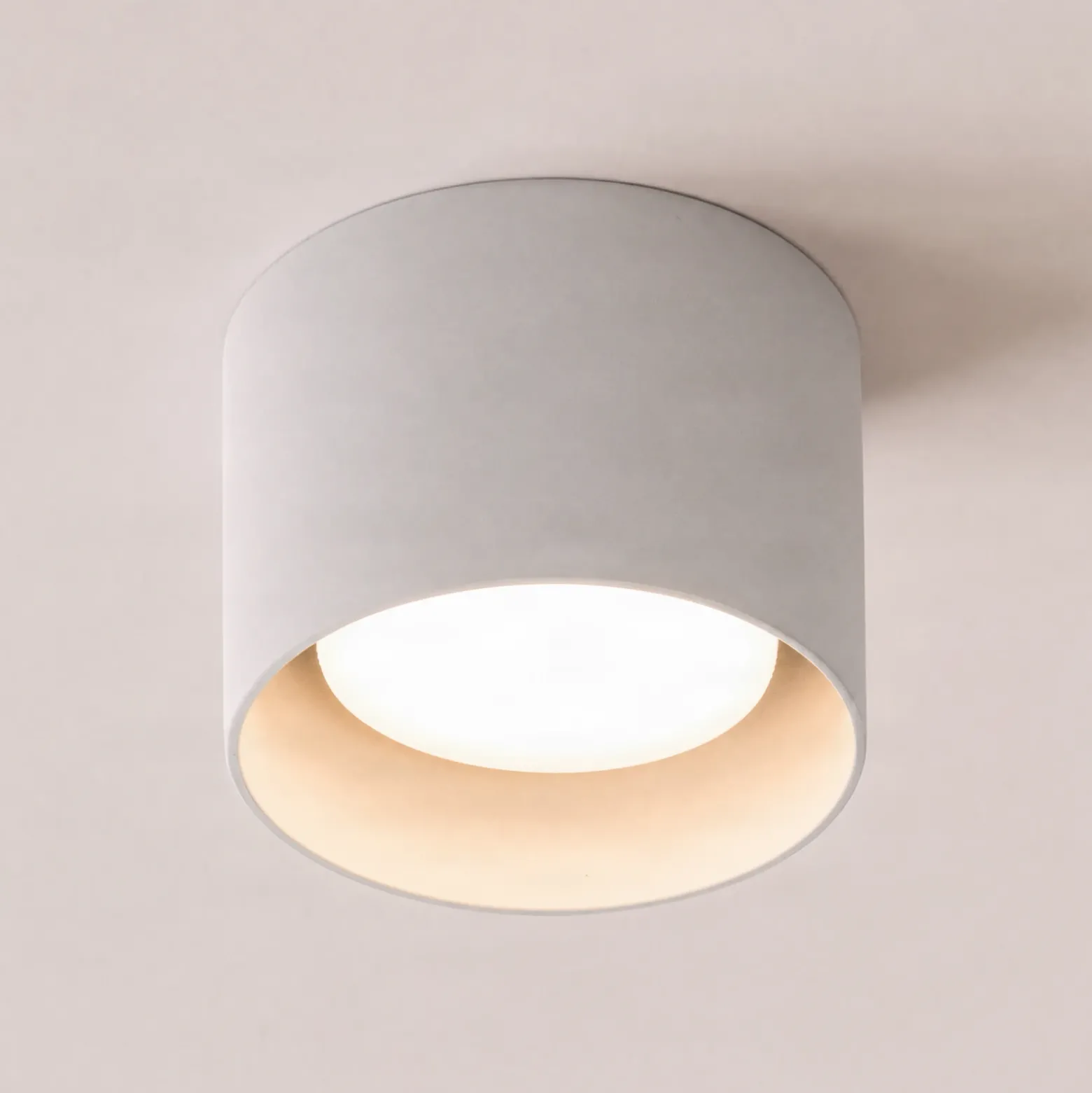 Ideal Lux downlight Spike Redondo, blanco, aluminio, Ø 10 cm