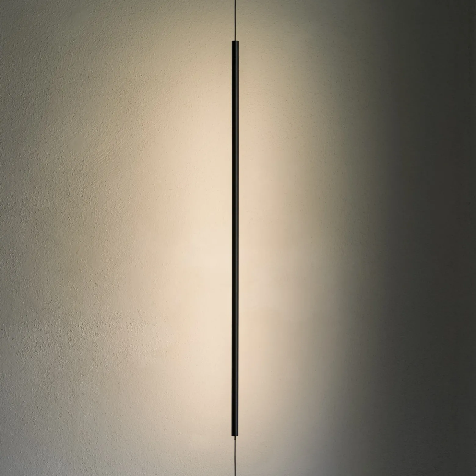 Ideal Lux Filo lámpara de pie LED, negro, metal, 3.000 K