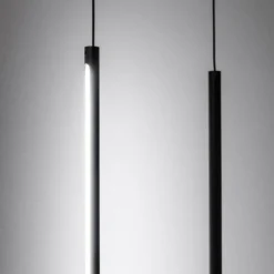 Ideal Lux Filo lámpara de pie LED, negro, metal, 3.000 K