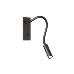 Ideal Lux Io lámpara empotrada LED, negro