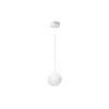 Ideal Lux Mapa lámpara colgante, Ø 10 cm, cristal opal, globo