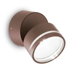 Ideal Lux Omega Round aplique LED 4.000K café