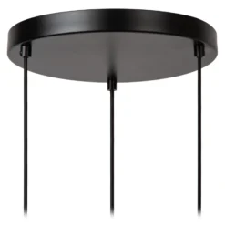 Ilona lámpara colgante, cristal, multicolor, Ø 30 cm, 3 luces