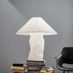 Ingo Maurer Lampampe lámpara de mesa papel japonés