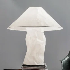Ingo Maurer Lampampe lámpara de mesa papel japonés