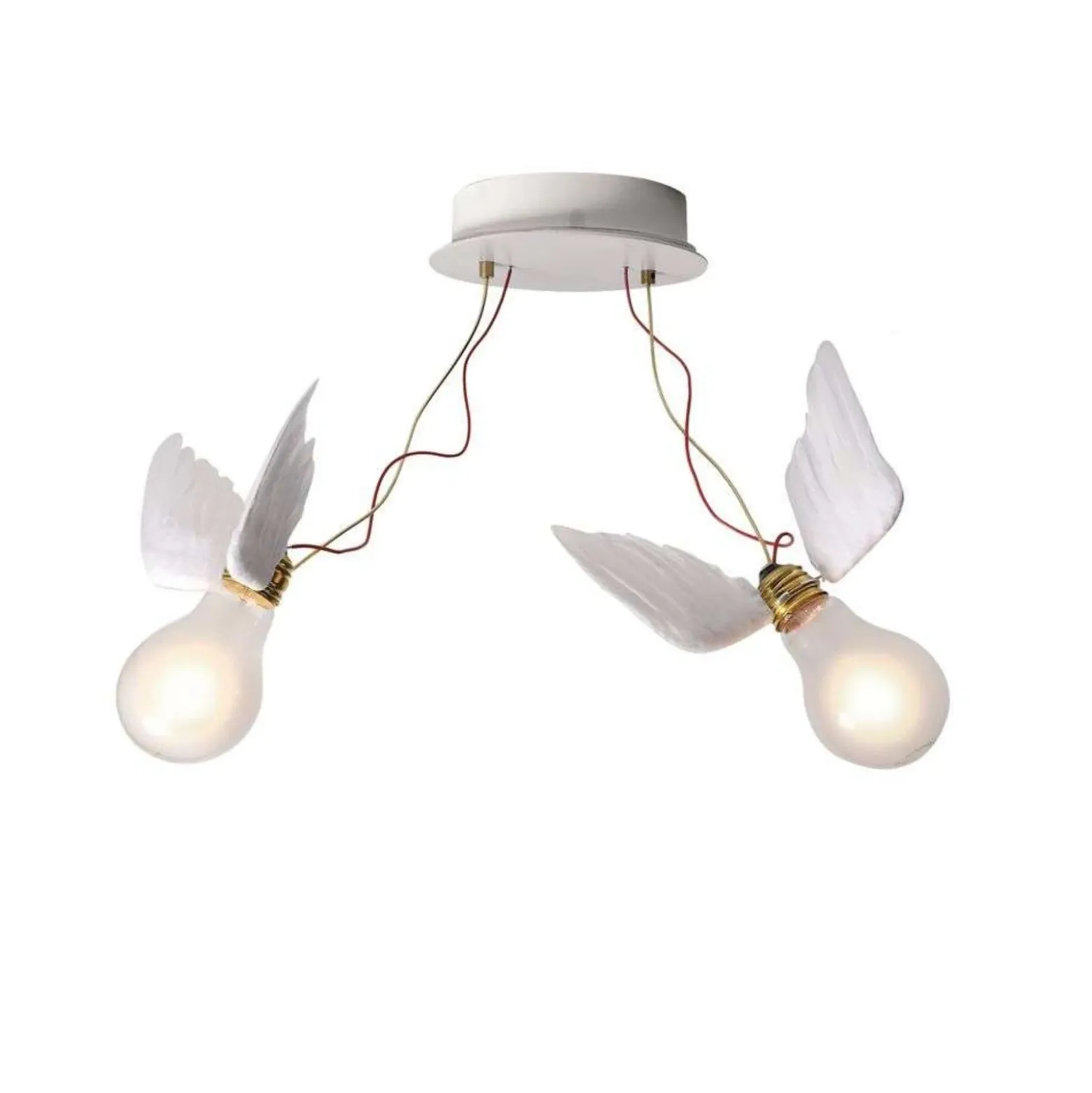 Ingo Maurer Lucellino Doppio plafón LED 2 luces