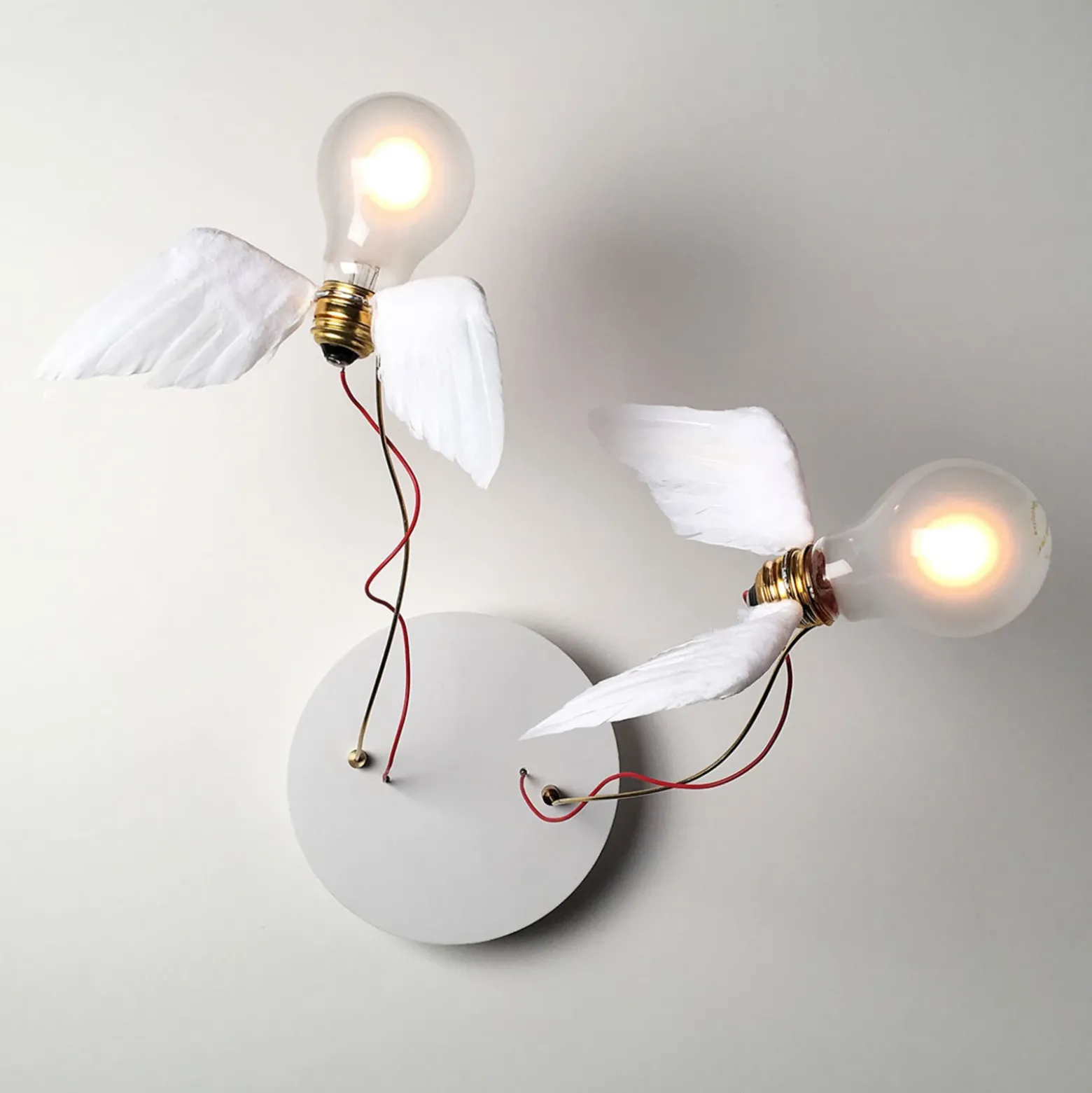 Ingo Maurer Lucellino Doppio plafón LED 2 luces