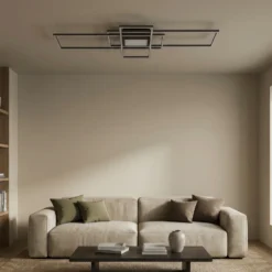 Irvine Lámpara de techo LED 3.000-6.500 K, antracita
