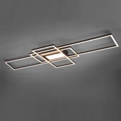 Irvine Lámpara de techo LED 3.000-6.500 K, antracita