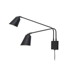 IT'S ABOUT ROMI: aplique de pared de Bremen, negro
