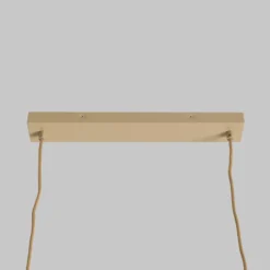 IT'S ABOUT ROMI Lámpara colgante Copenhagen, beige, cristal, giratoria
