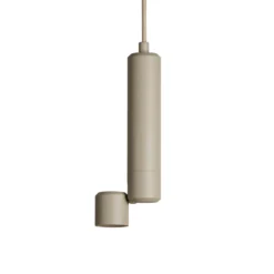 IT'S ABOUT ROMI Lámpara colgante LED «Milan», color arena, Ø 6 cm