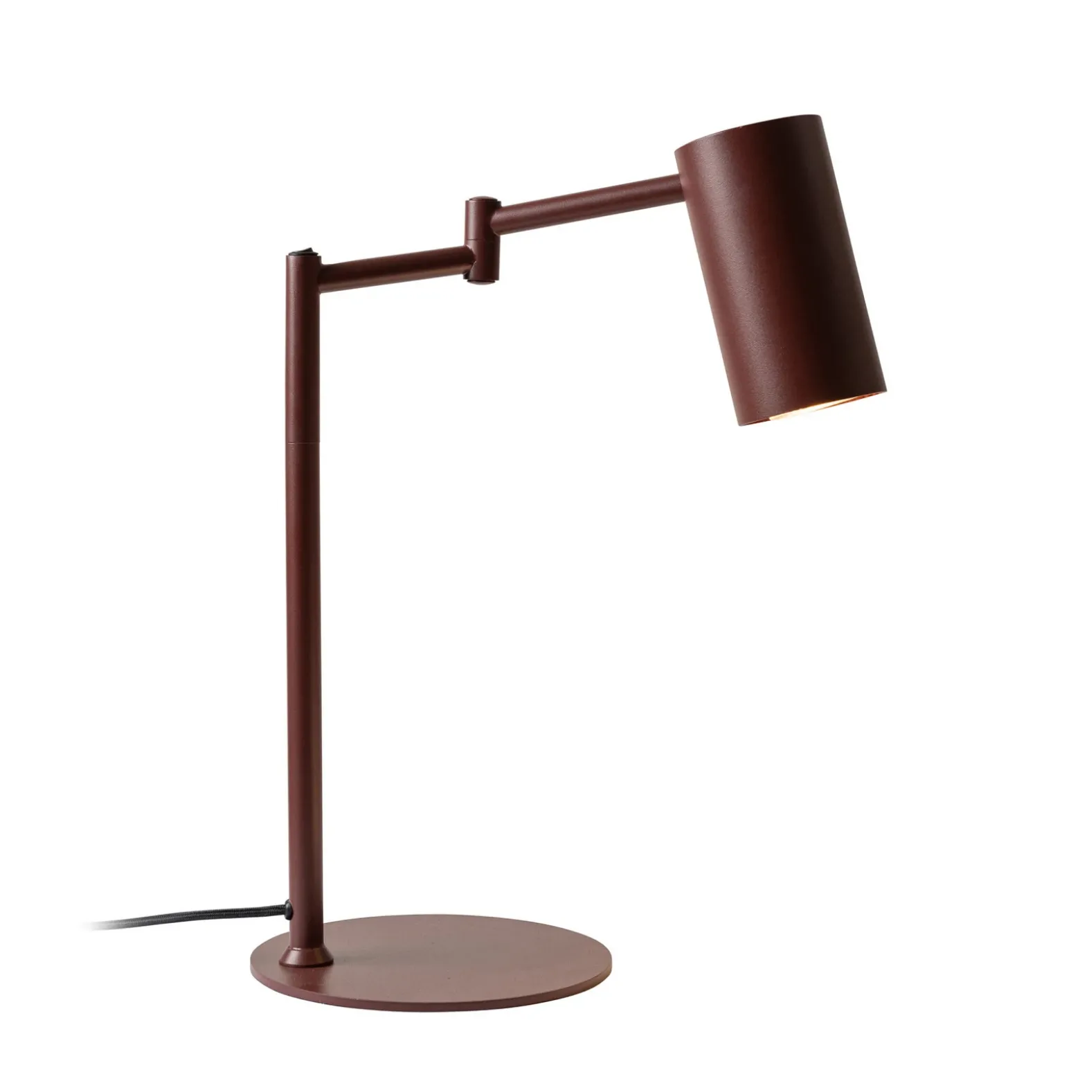 IT'S ABOUT ROMI Lámpara de mesa Bilbao, rojo oscuro, altura 48 cm