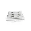 Ivela conector electrónico longitudinal, blanco