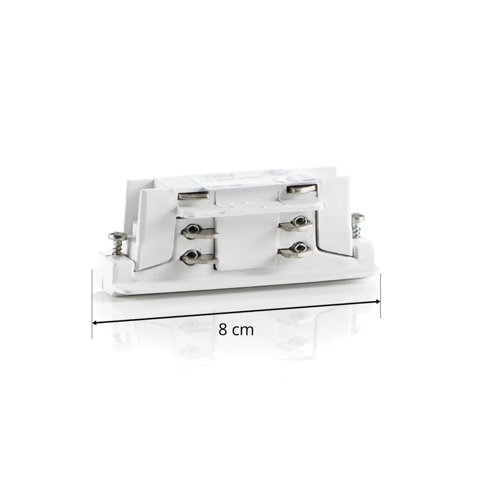 Ivela conector electrónico longitudinal, blanco