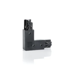 Ivela esquina 90° tierra exterior para LKM Quadro, negro