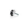 Ivela LKM Adaptador mecánico, negro, metal