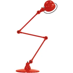 Jieldé Loft D9403 lámpara de pie articulada, rojo