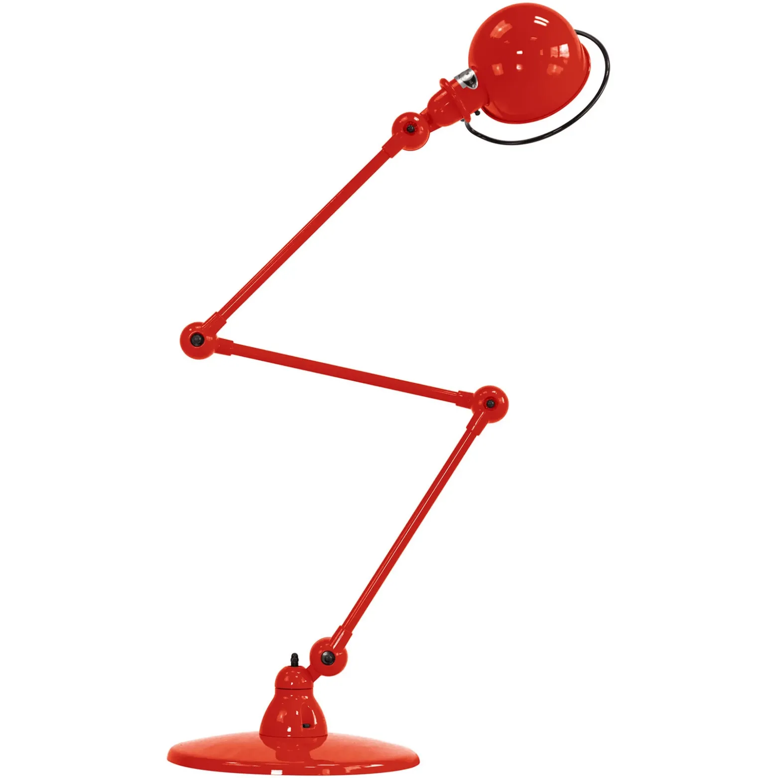 Jieldé Loft D9403 lámpara de pie articulada, rojo