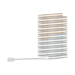 Juego básico de tira LED MaxLED 500 de Paulmann, 3 m, plateado, CCT