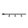 Juego de rieles EASY TRACK, negro, 3 focos GU10, longitud 102 cm