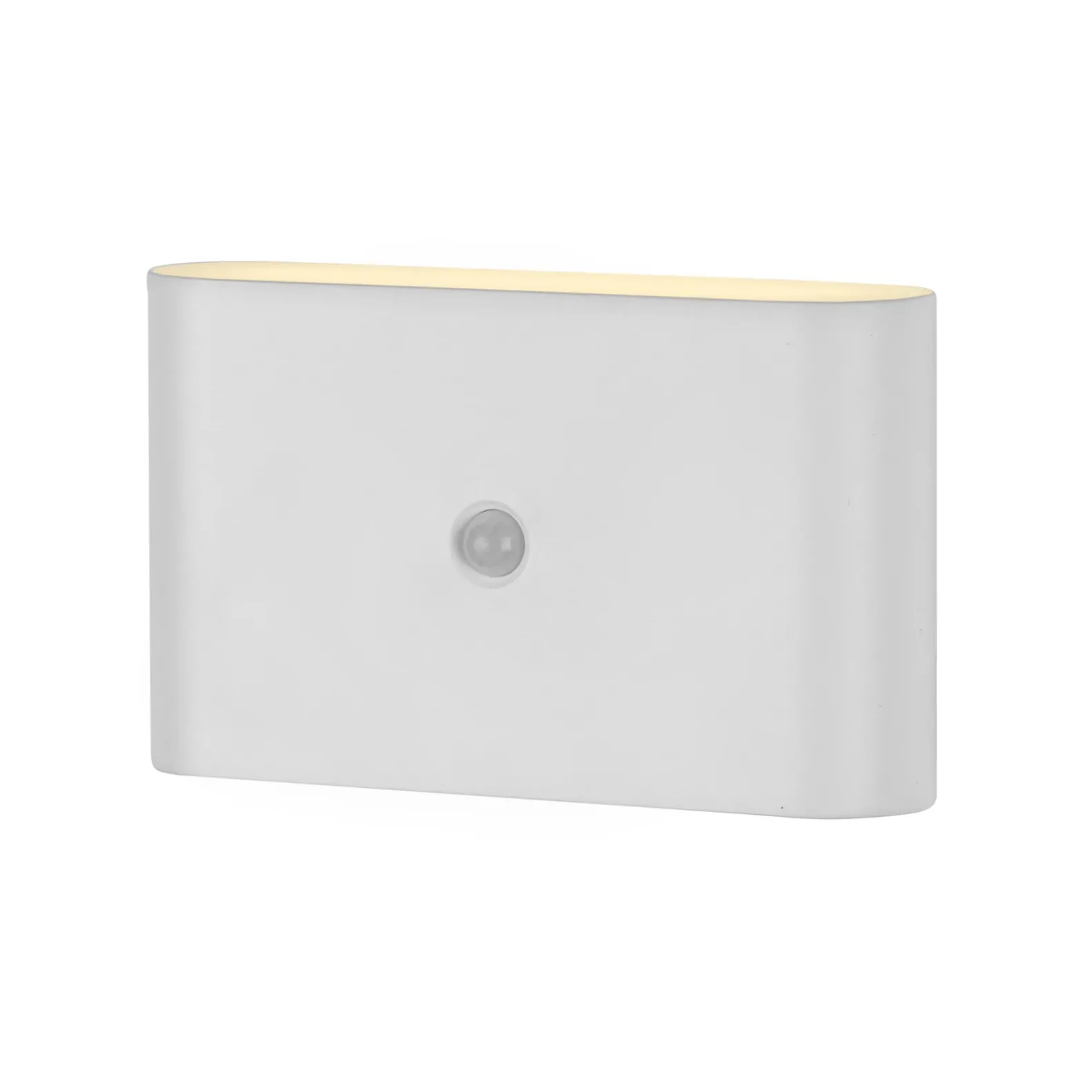 JUST LIGHT. aplique de pared LED recargable Ziddy, blanca, sensor 3000 K