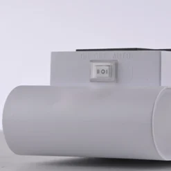 JUST LIGHT. aplique de pared LED recargable Ziddy, blanca, sensor 3000 K