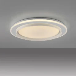 JUST LIGHT. Lámpara LED de techo Lago Ø 49,3 cm CCT control remoto