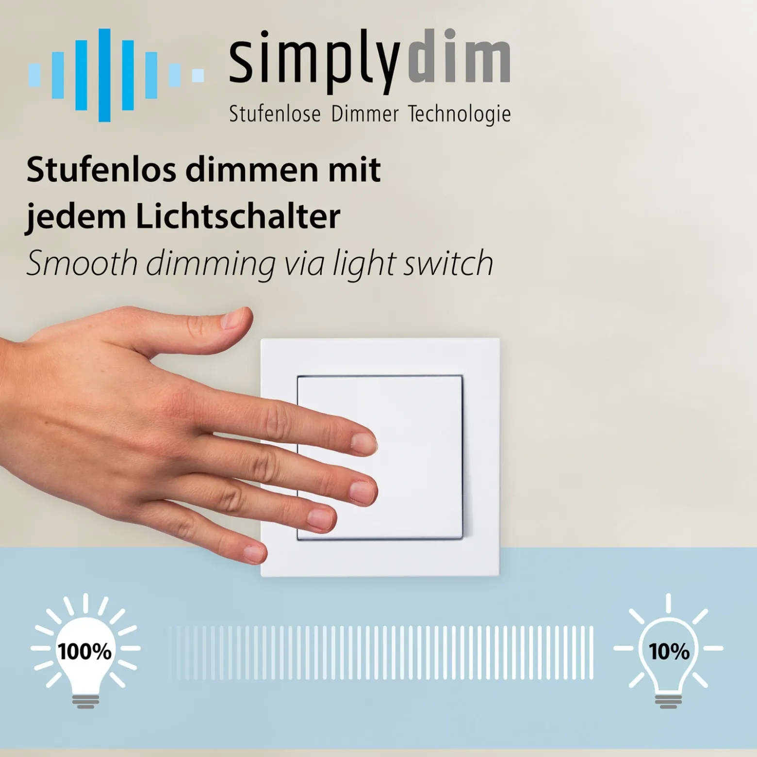 JUST LIGHT. Plafón LED Tanika, blanco, Ø 16 cm, atenuable