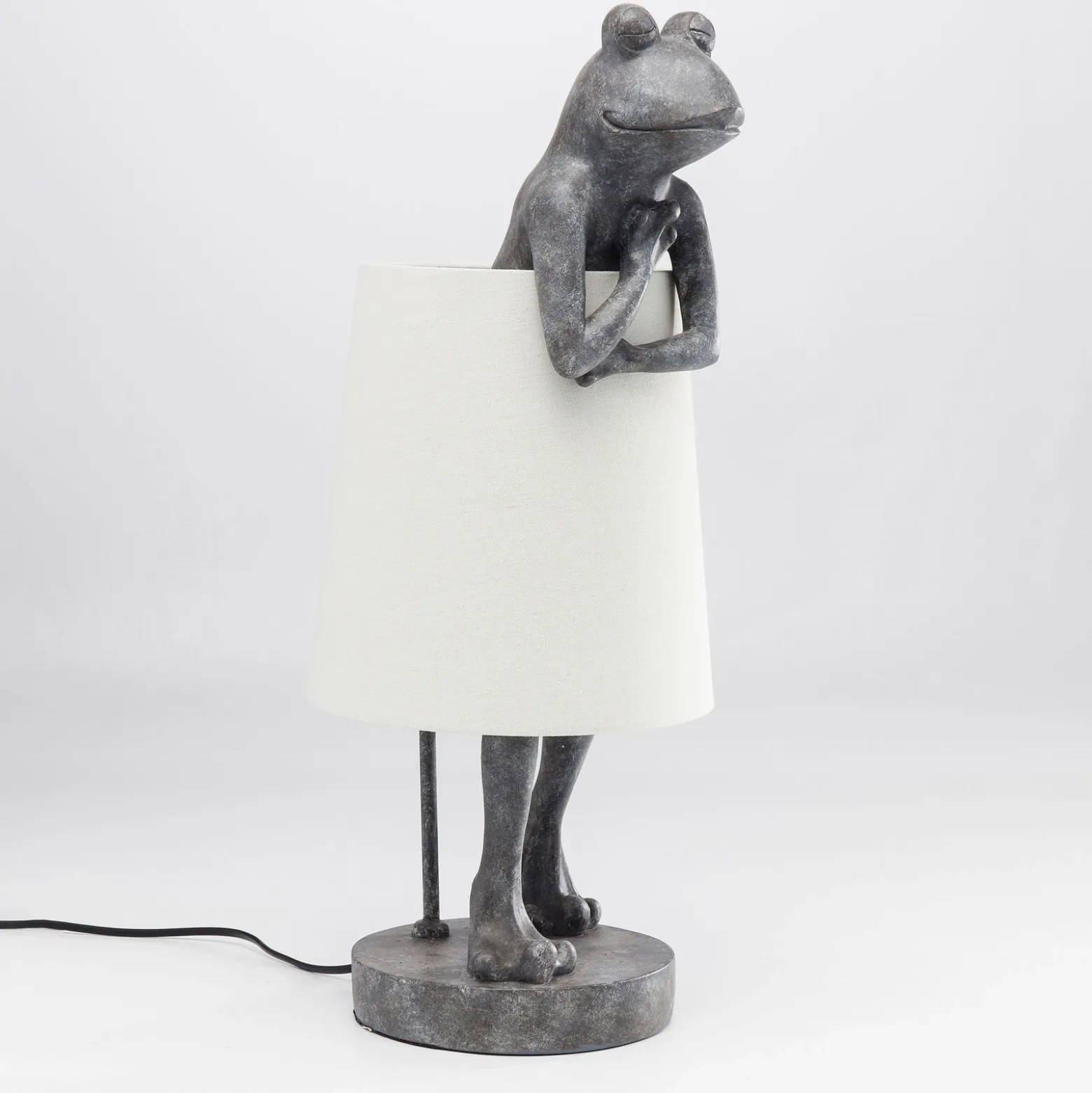 Kare Animal Frog lámpara de mesa gris