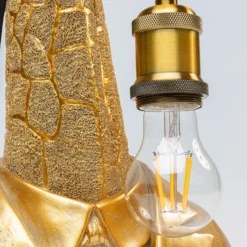 KARE Animal Giraffe lámpara de mesa alto 50 cm oro