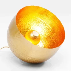 KARE Apollon lámpara de mesa oro mate Ø 35 cm