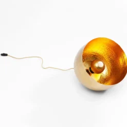 KARE Apollon lámpara de mesa oro mate Ø 35 cm