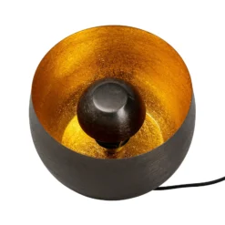 KARE Apollon lámpara de suelo, negro, Ø 28 cm