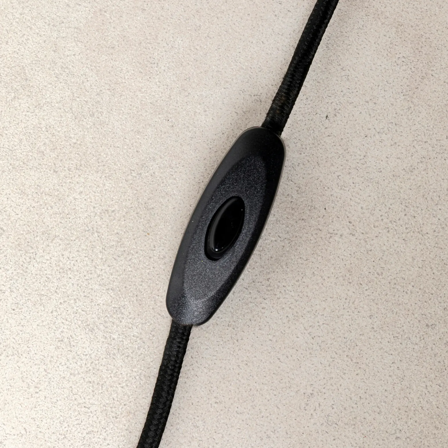 KARE Apollon lámpara de suelo, negro, Ø 28 cm