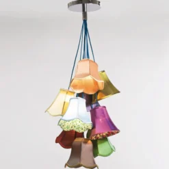 Kare Saloon Flower - lámpara colgante de colores