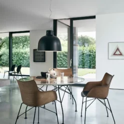 Kartell Bellissima lámpara colgante, negro mate