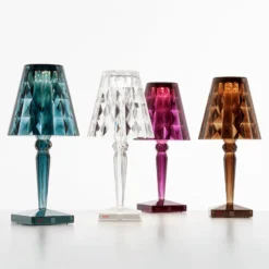 Kartell Big Battery - lámpara de mesa IP54, cola
